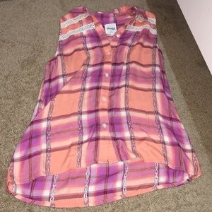 Plaid shirt. By Mudd. Size 12. Super fun!!